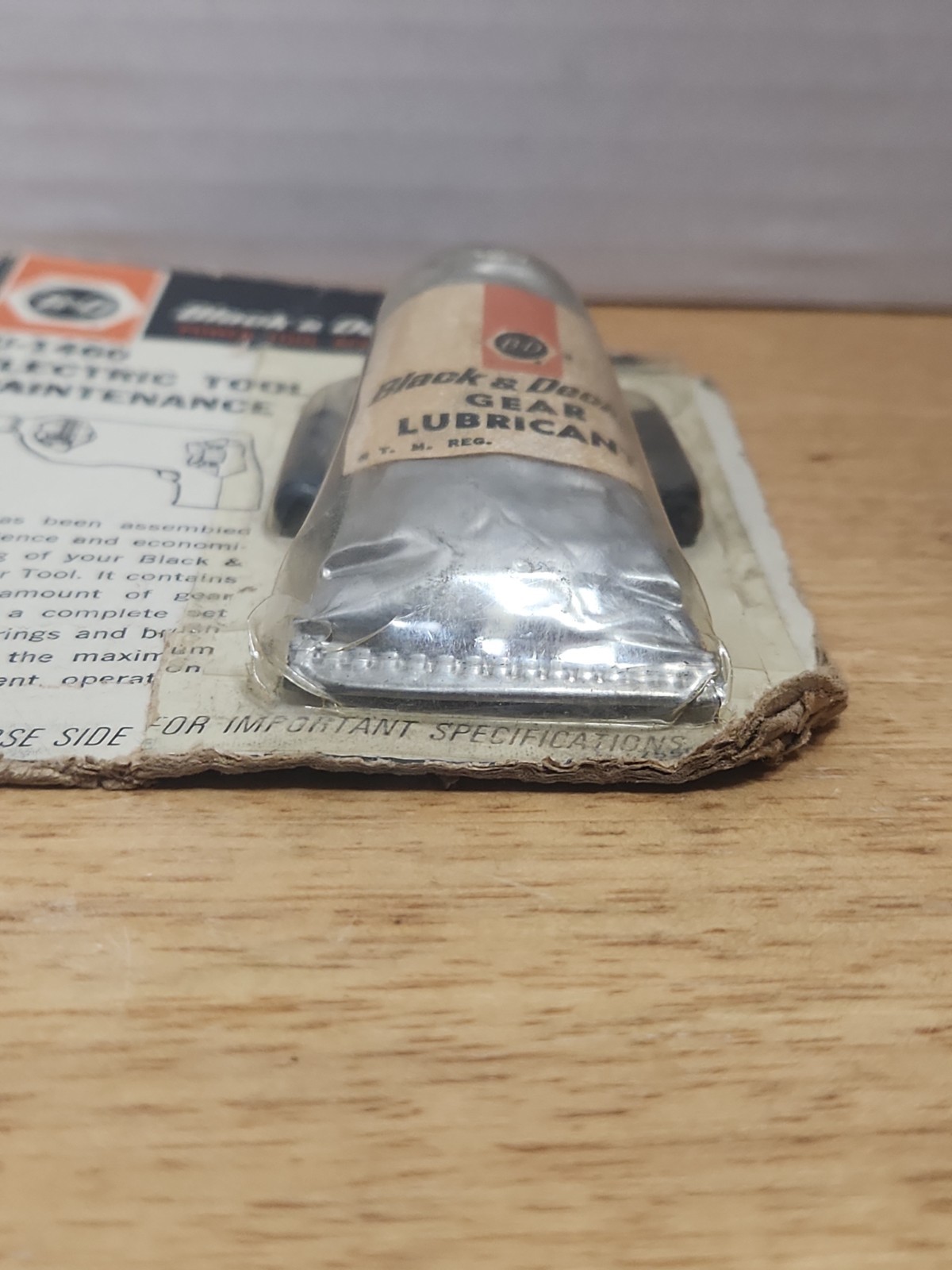 Vintage Black & Decker Electric Tool Maintenance Kit