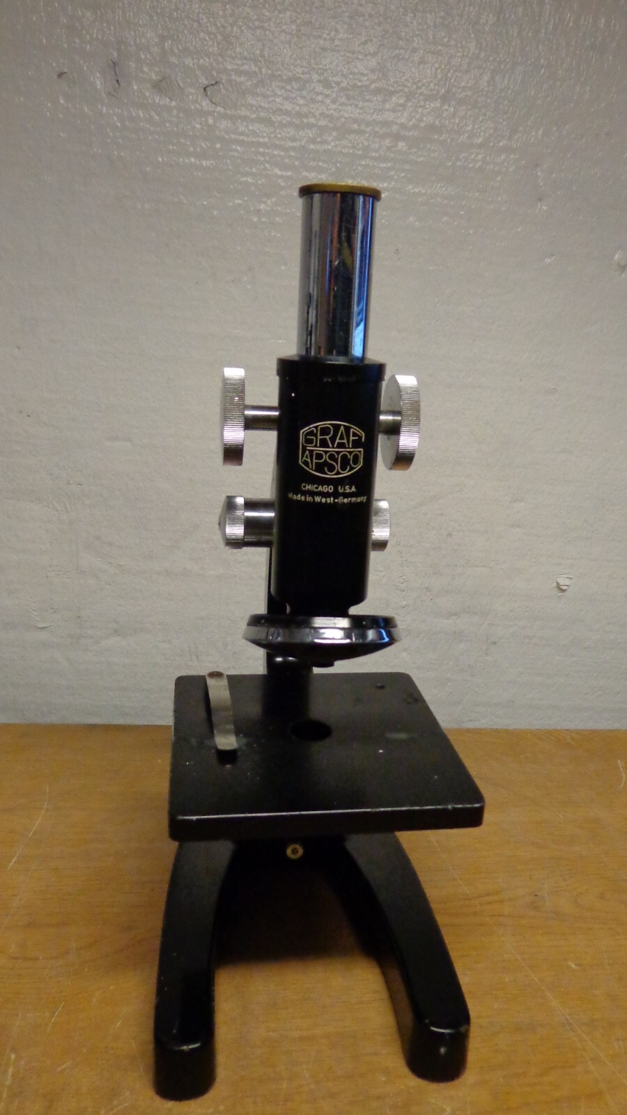 Graf Apsco Kremp Wetzlar KU Microscope 731 single tube