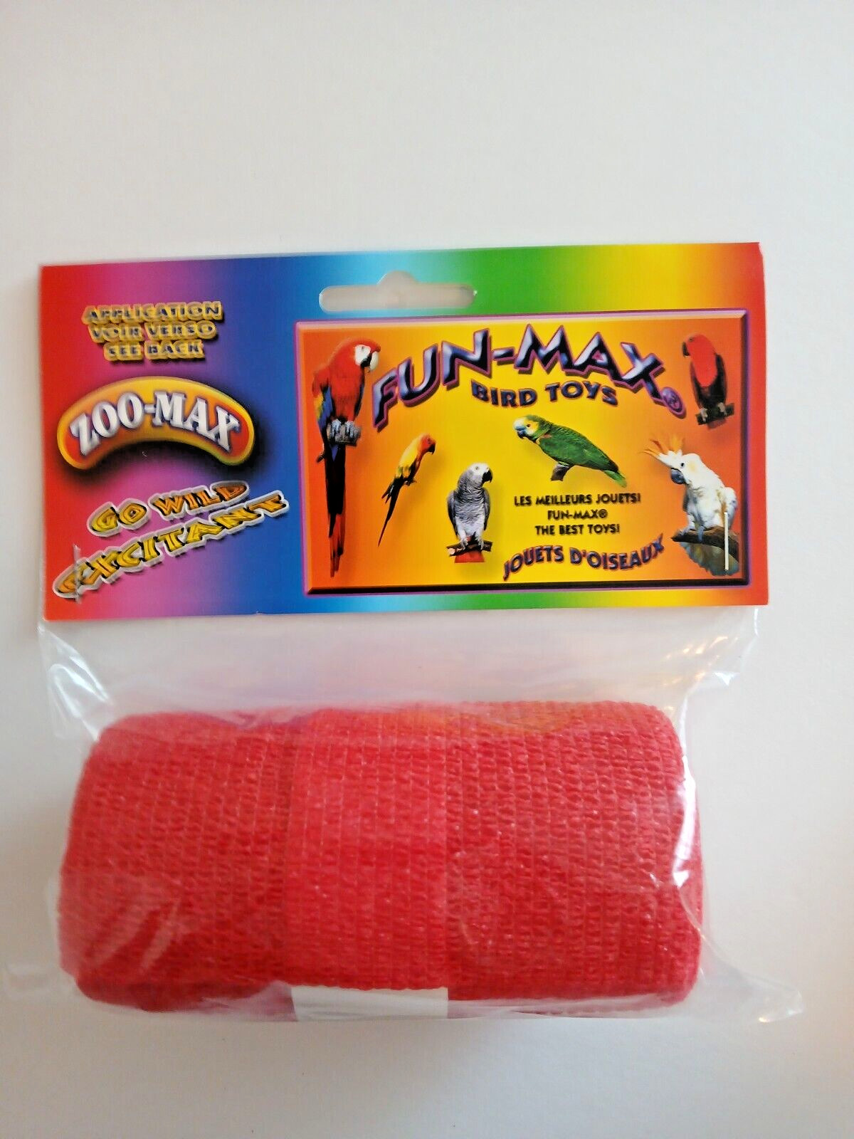 Zoo-Max Flexible 4" Bandage for Birds Vet Tape for Parrots Grasp Perches Better