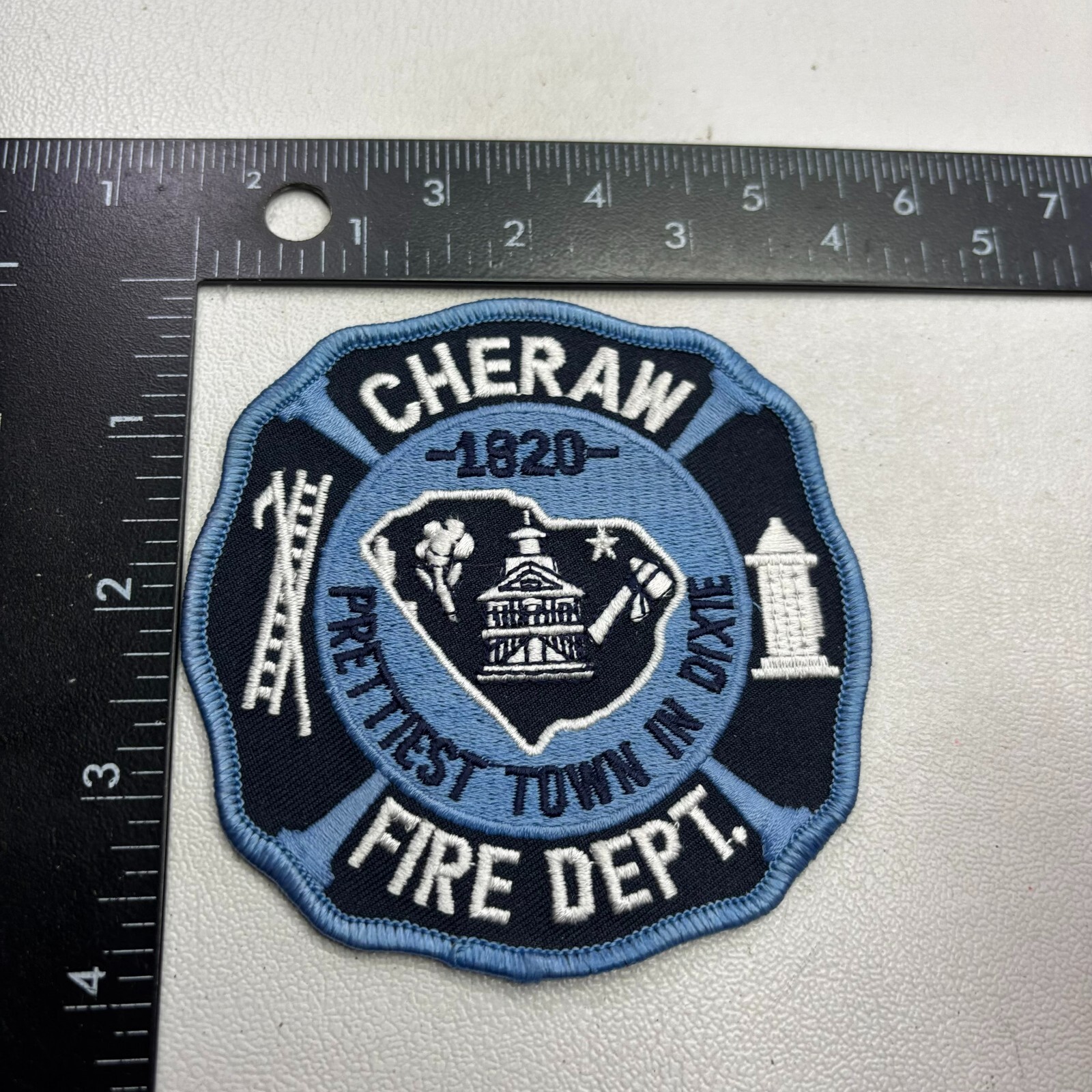 CHERAW FIRE DEPT. Patch (Firefighter) 55a8