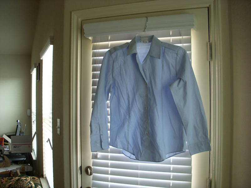 US MILITARY AIR FORCE WOMAN TUCK IN SHIRT SIZE 12R
