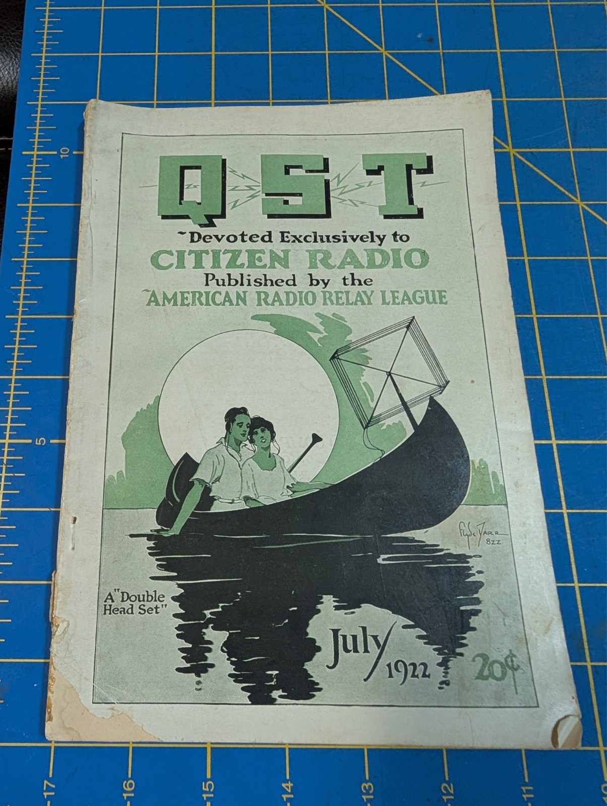 QST Amateur Radio Magazine July 1922 Whos Who List of Stations Radio Relay B8