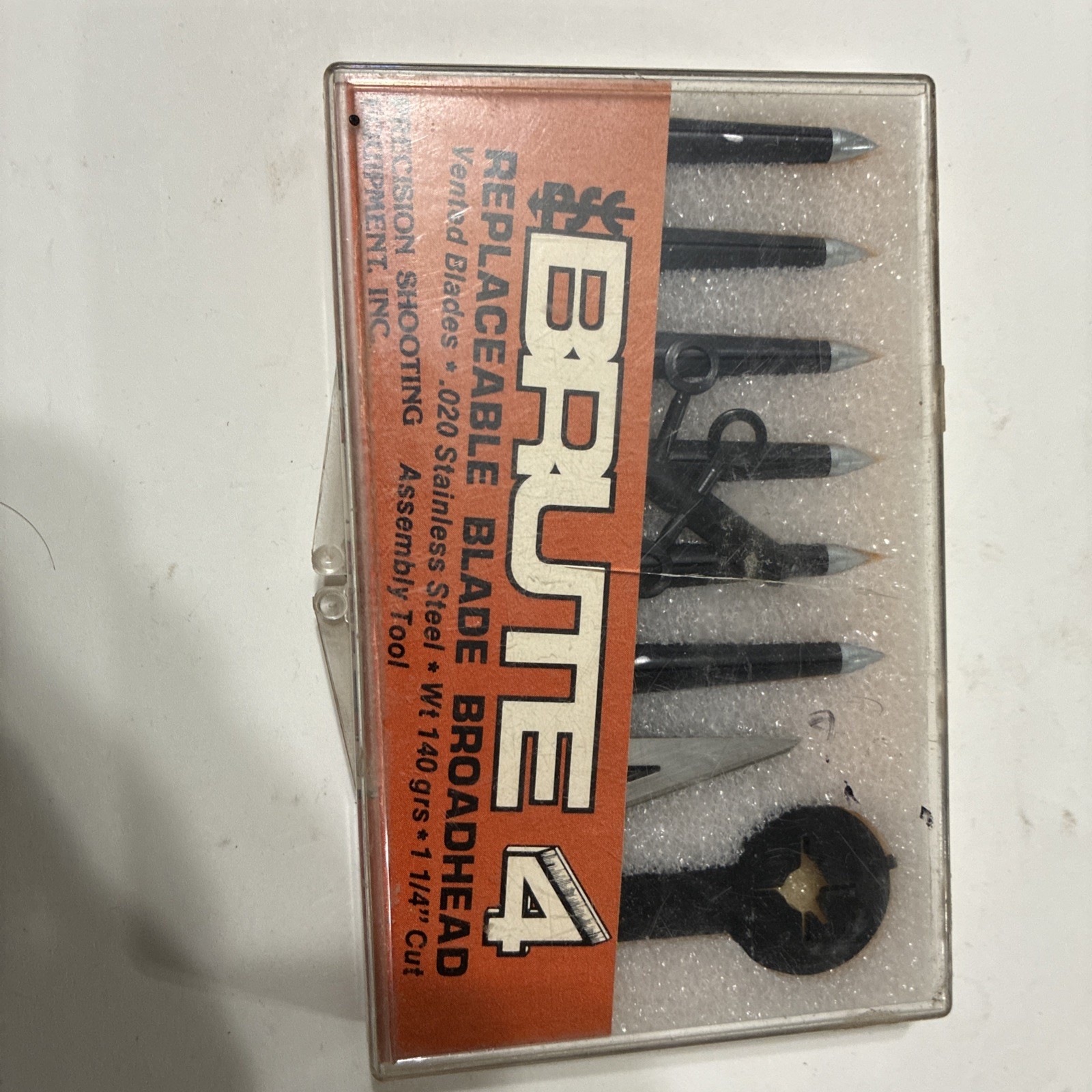 PSE  Brute 4 blade broadheads