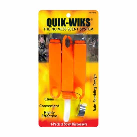 Wildlife Research Center Scent Holder Quik-Wiks No Mess Scent Dispenser 3pk