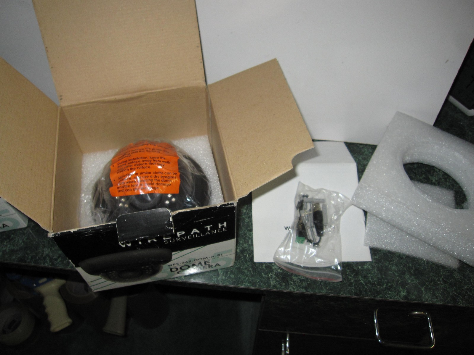 Wirepath One Set Surveillance Dome Cameras WPS-365-DOM-A-BL 2.8 - 12mm Lens