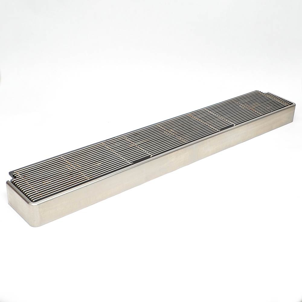 Eversys E'6 Drip Tray Assembly w/ Stainless Front, Grille, Pan, Braces 83cm Wide