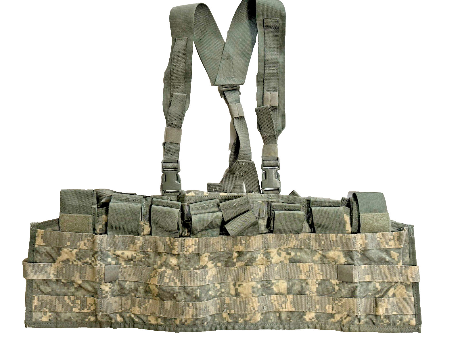USGI UCP Digital ACU TAP Rig With Shoulder Straps