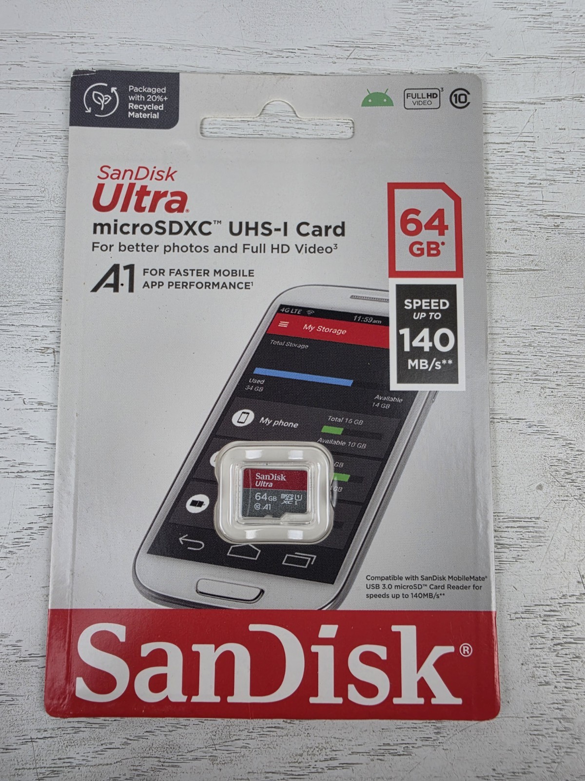SanDisk Ultra 64gb Microsdxc Uhs-i Card
