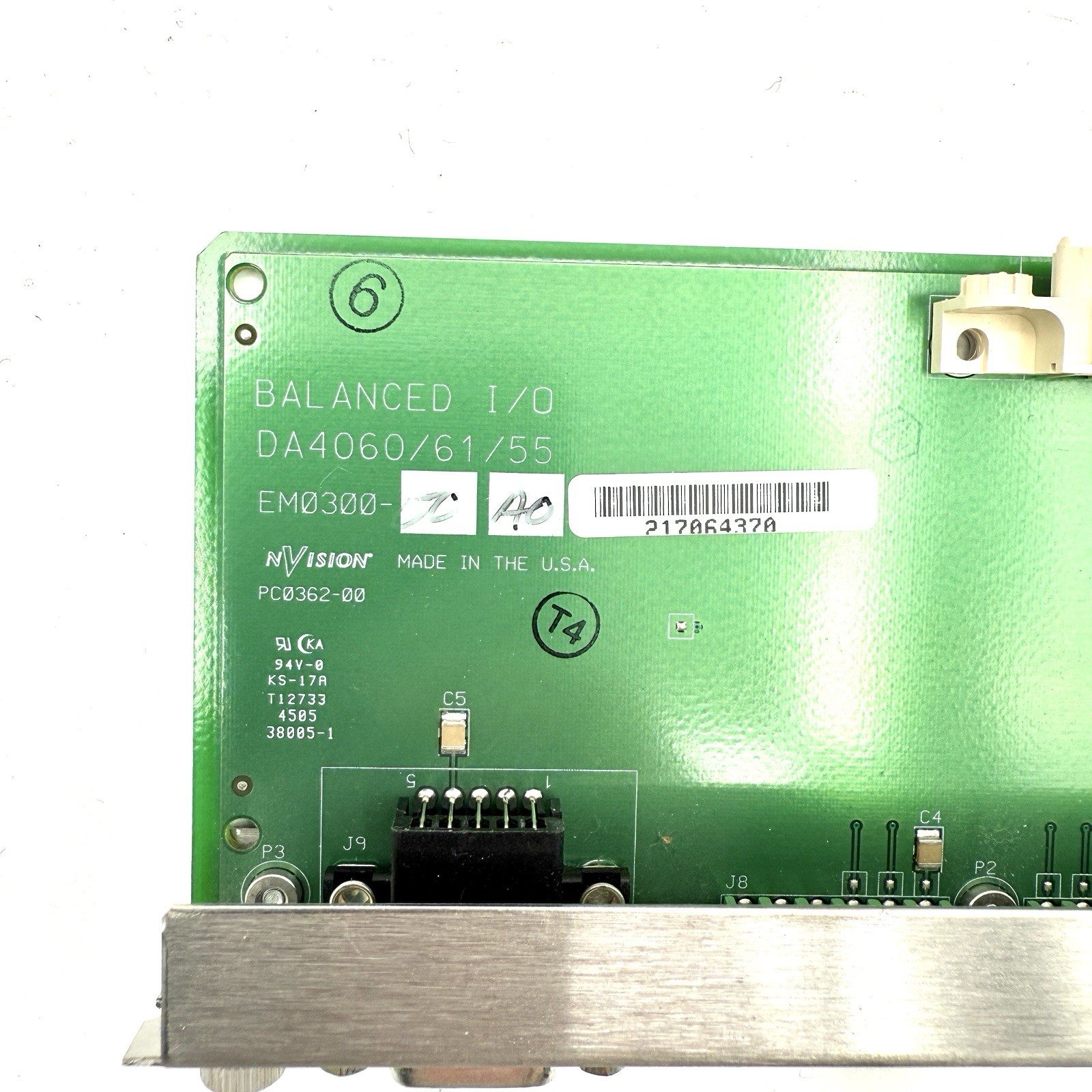 NVision DA4060/61/55 AES Delay Module Part# EM0300-00 PC0362-00 #4