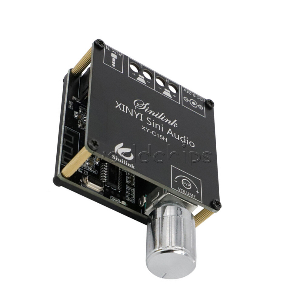 Stereo Bluetooth Audio Digital Power Amplifier Board Module Dual-Channels 2*20W