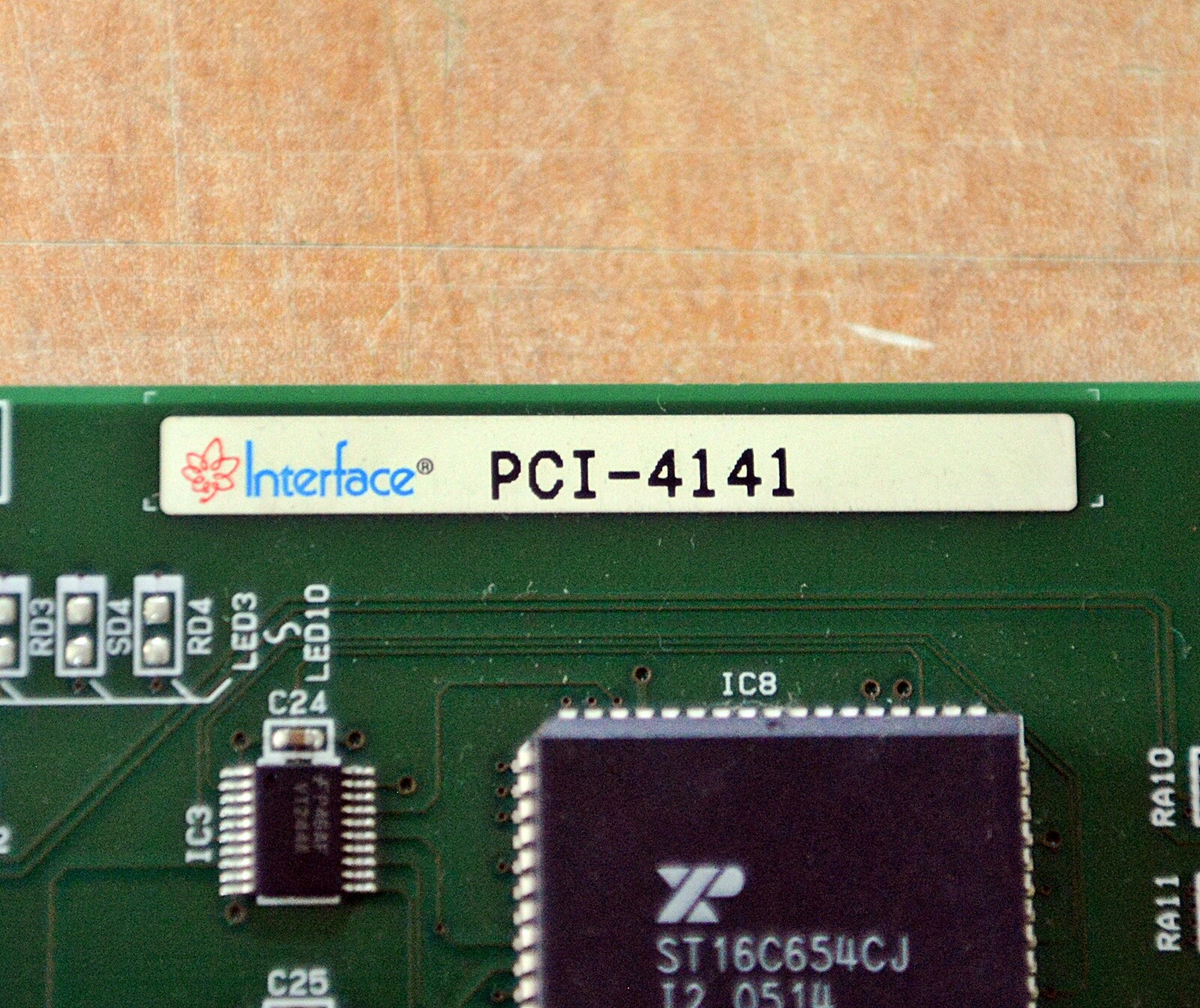INTERFACE PCI Board PCI-4141 free ship