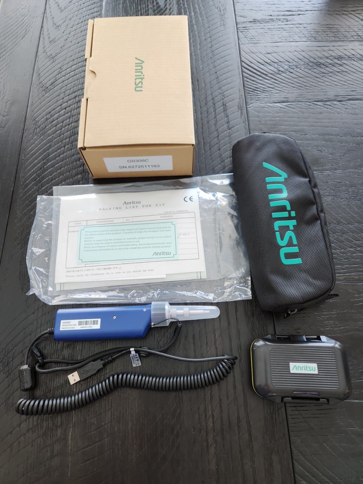 Anritsu G0306C Video Inspection Probe w/ Case and Tips NEW Free Shipping