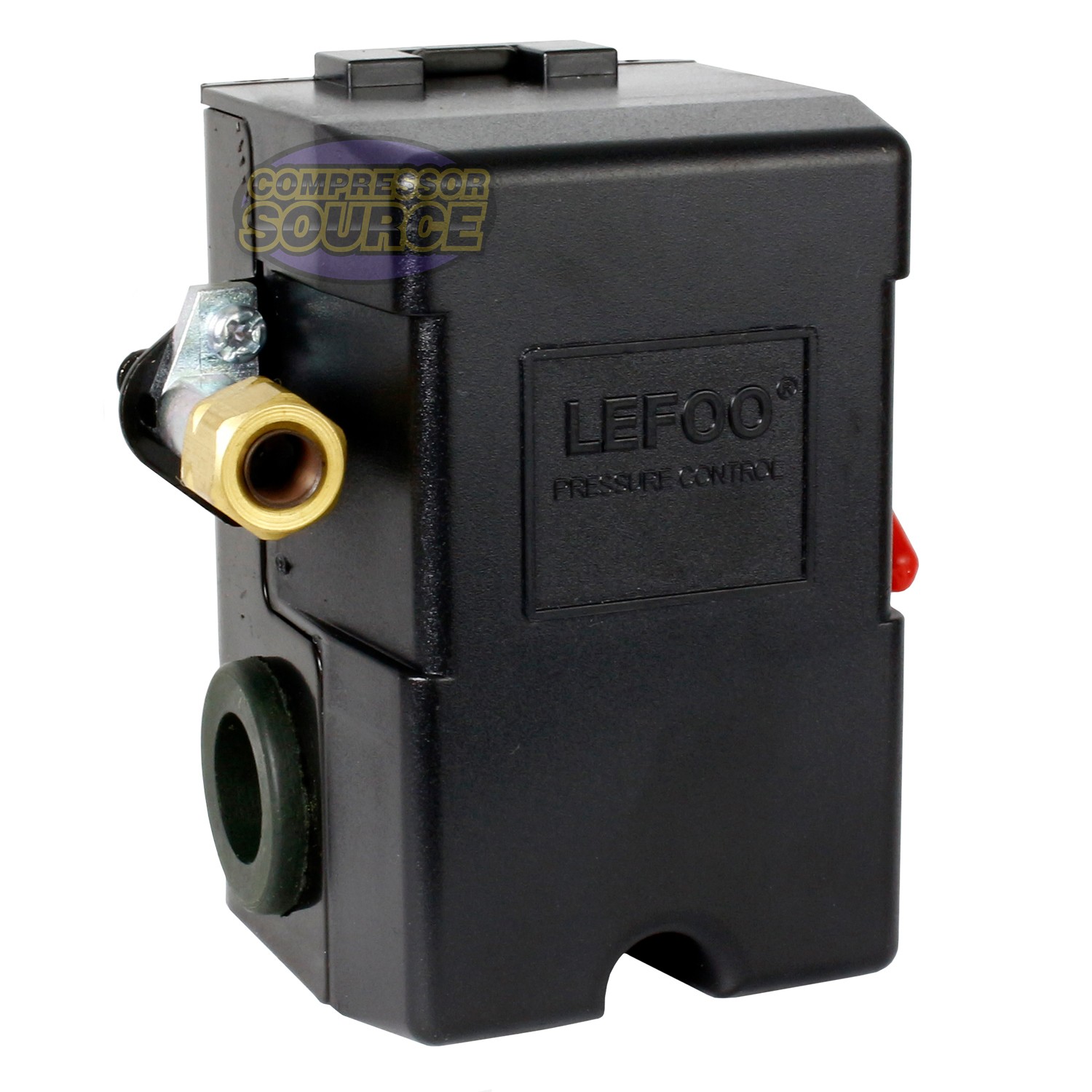 Single Port Air Compressor Pressure Switch Control Valve 145-175 PSI w/ Unloader