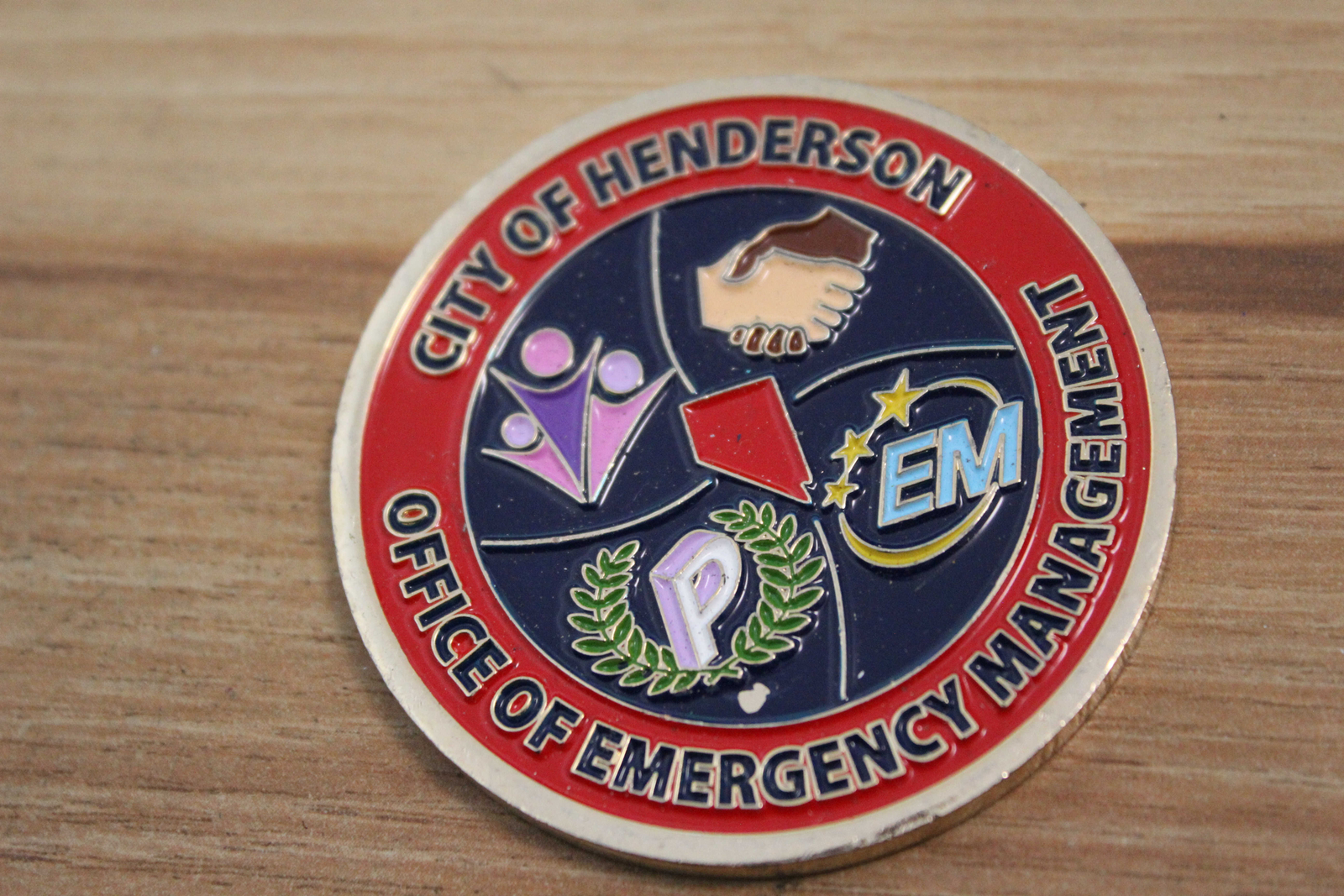 City of Henderson Office of Emergency Management Challenge Coin