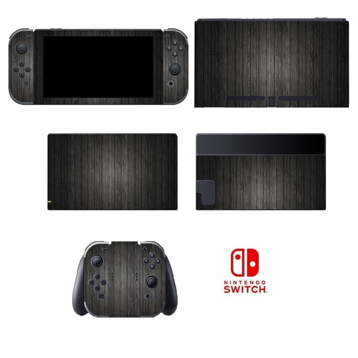 Wood 267 Vinyl Skin Joy-Con Sticker for Nintendo Switch Decal Protective