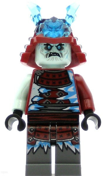 LEGO Ninjago Minifigure Blizzard Samurai, without Armor (Genuine)