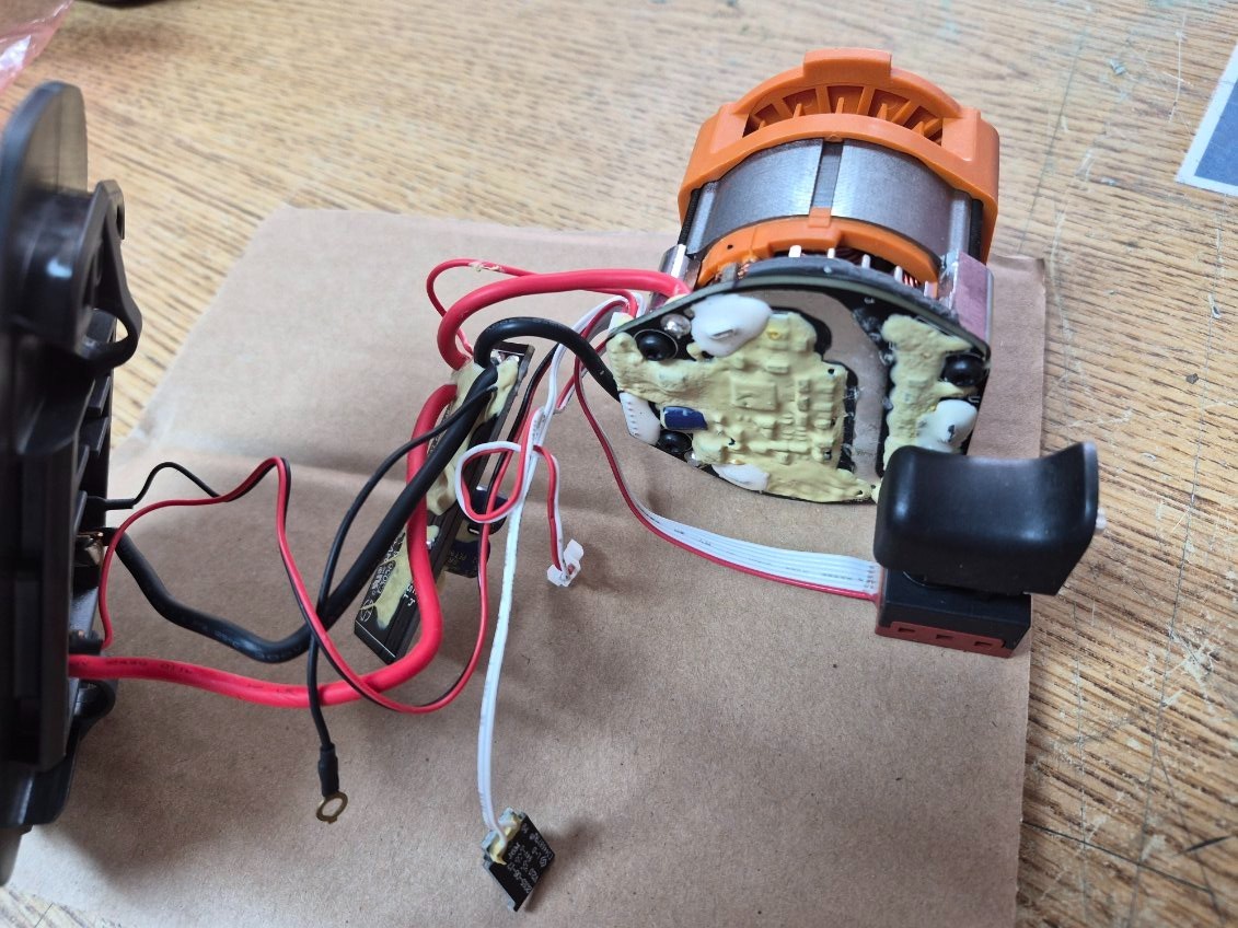 Ridgid Motor & Switch Assy. #206743001