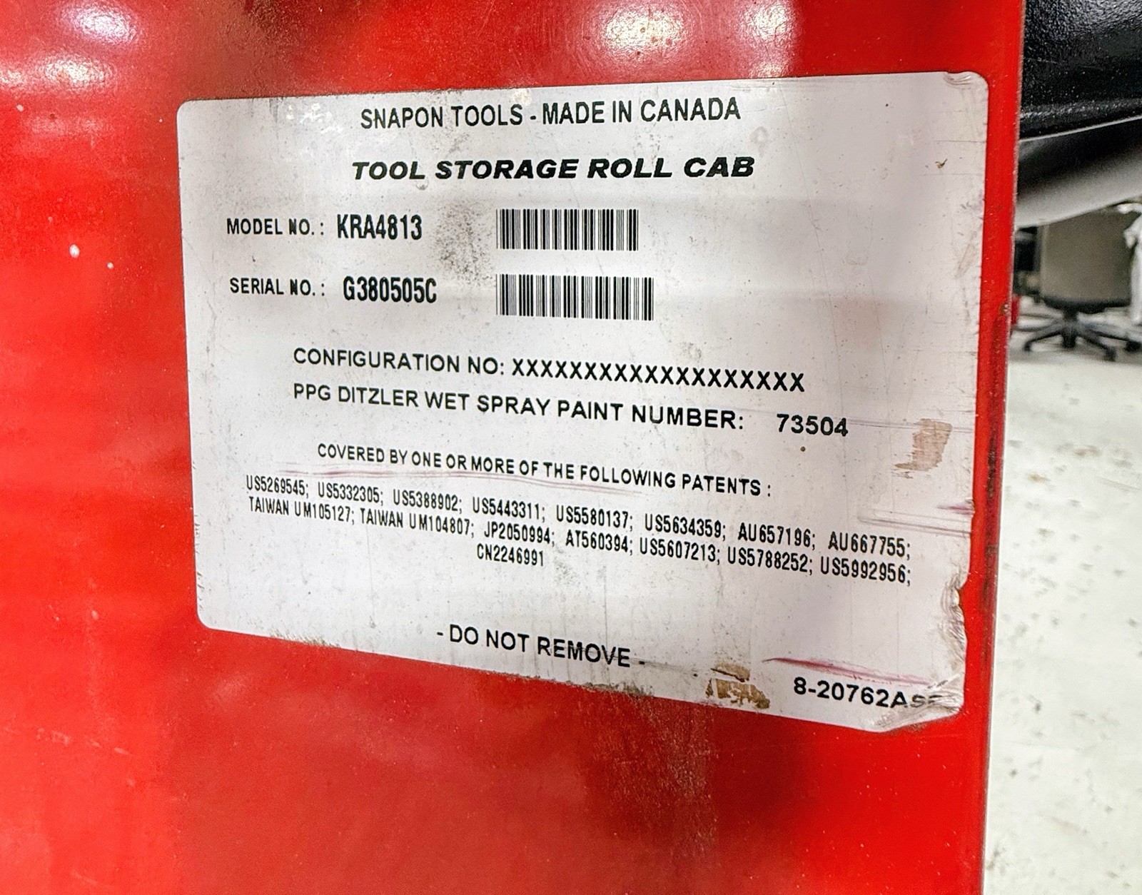 Snap-On Toolbox