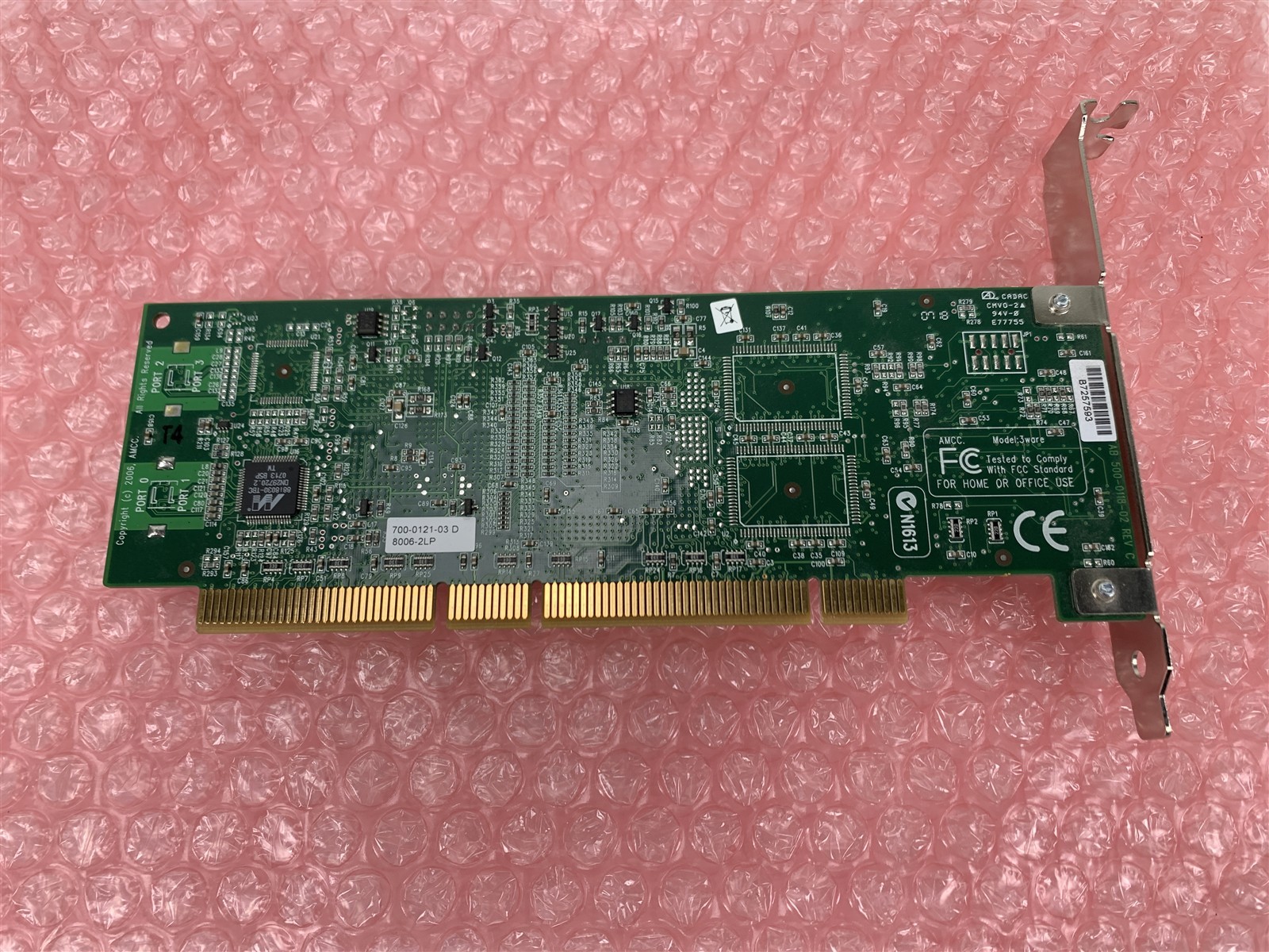 3Ware Escalade 700-0121-03 SATA Raid Controller Card