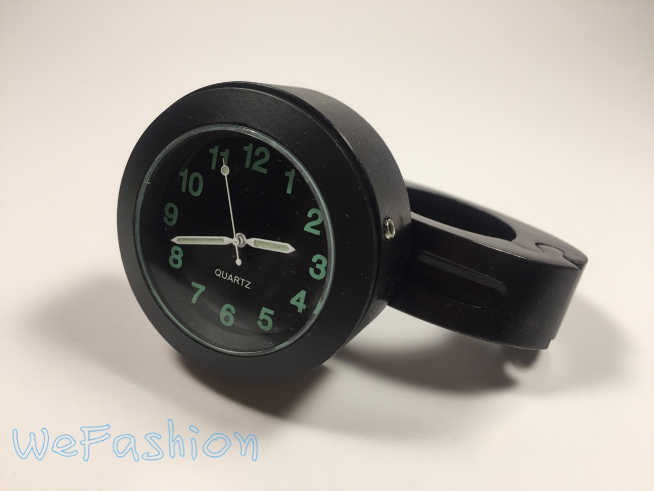 Universal Fit 7/8" To 1-1/4" Motorcycle Cruiser Handlebar Bar Mount Clock Handle