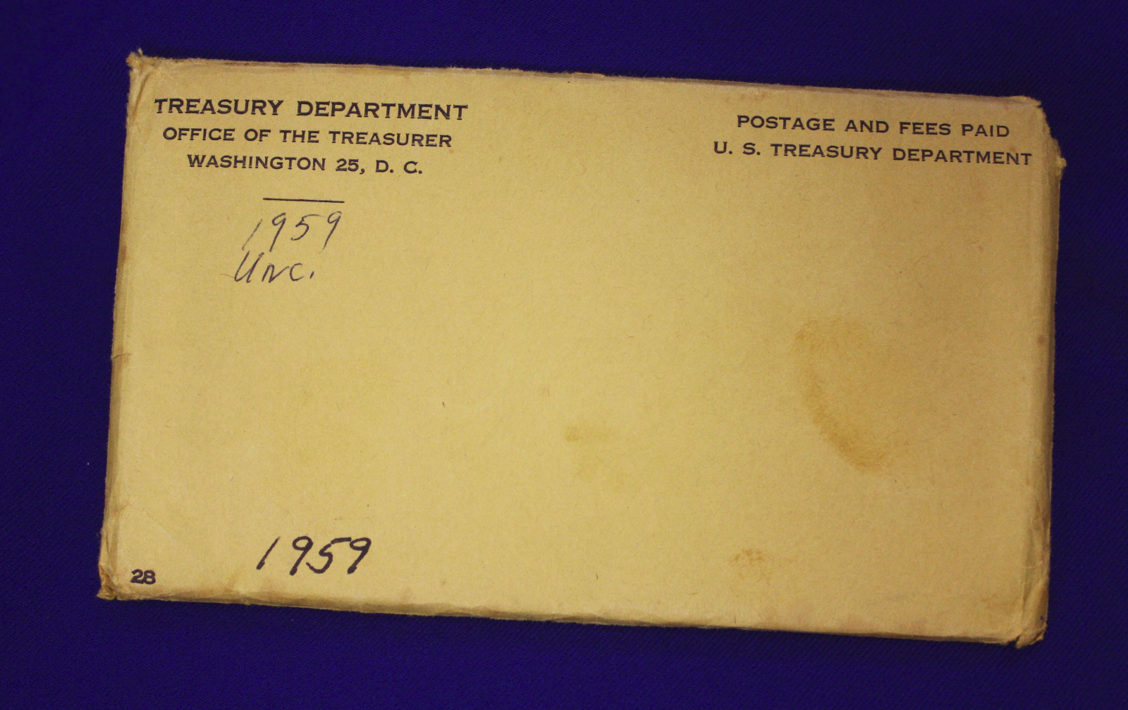 1959 Mint Set. Complete and original. 10 coins Both "P" & "D"