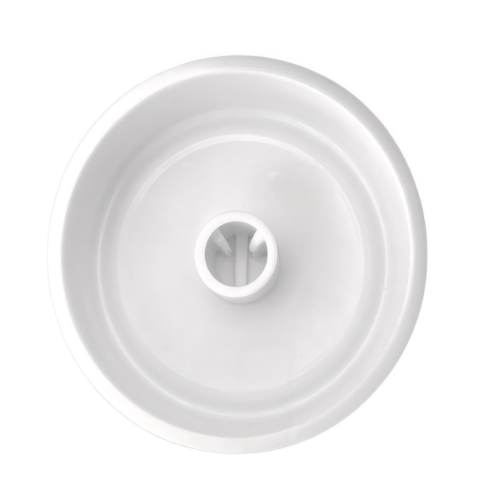 RRKWV Rotary Replacement Dimmer Knobs, White (2) 2