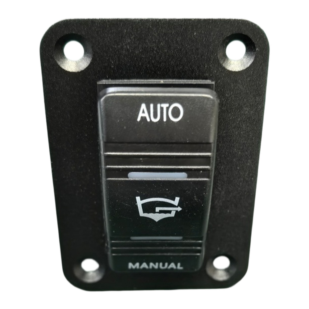 Indicator Lights Wiper Switch Panel Black Finish Sturdy Aluminum Alloy