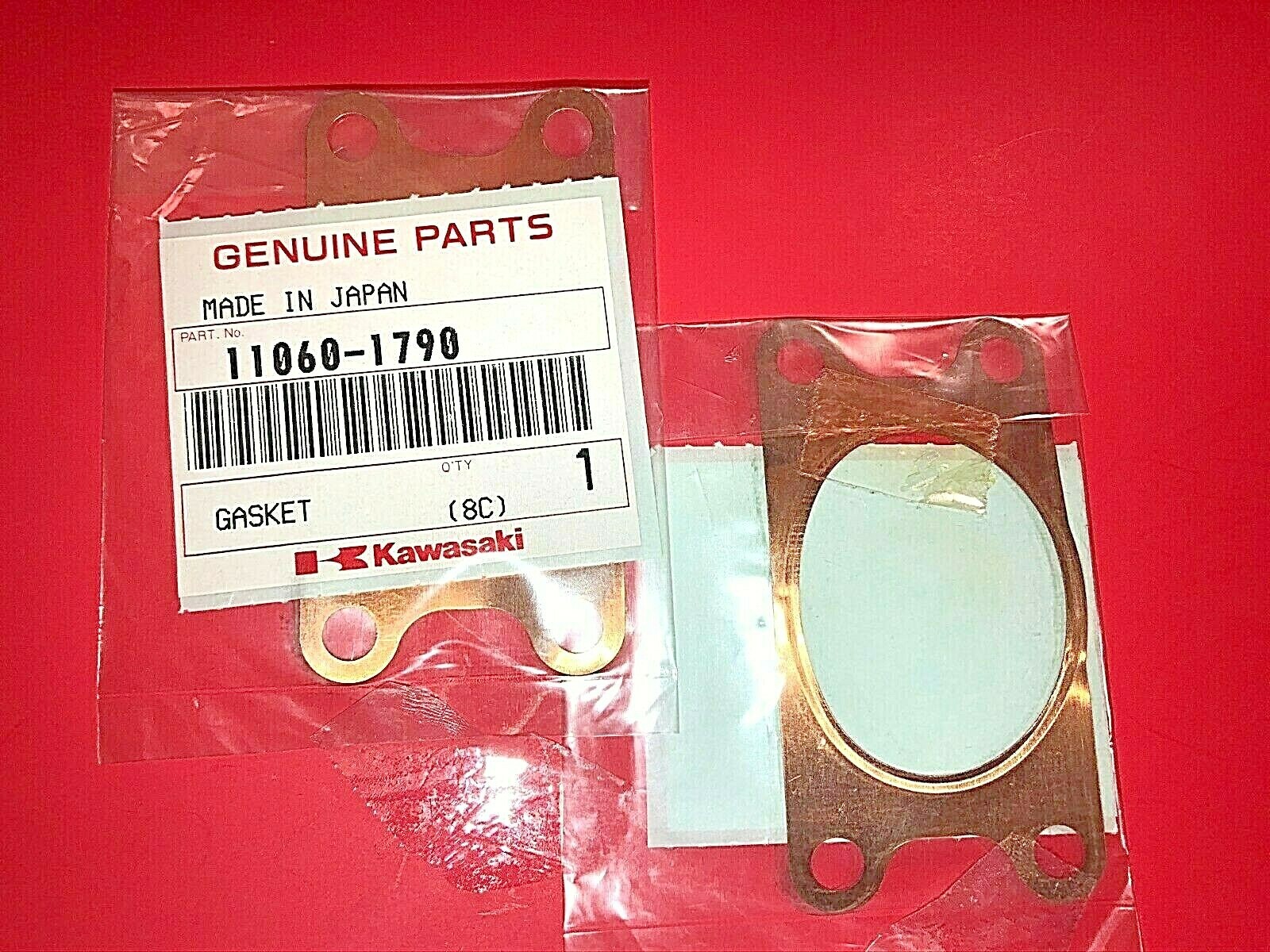 NOS OEM Kawasaki 11060-1790 Exhaust Manifold Gasket