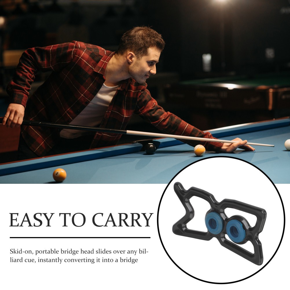 Bridge Head for Pool Table Billiard Cue Stick Holder Sticks Rack