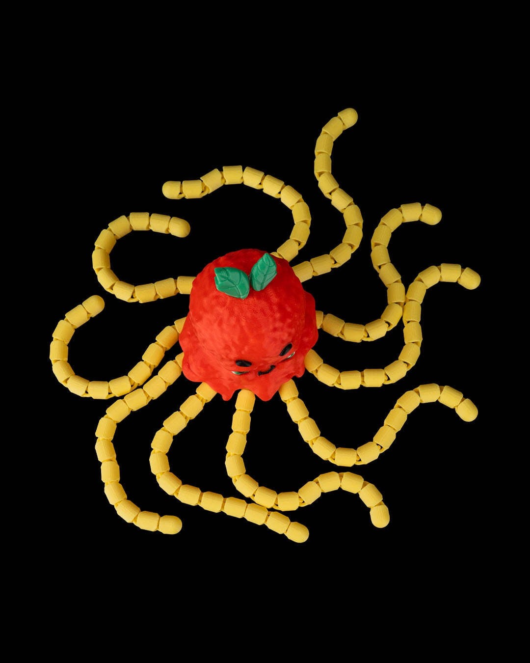 Spaghettopus 3D Printed Food Octopus Collectible Desk Toy | 3DPrintSWA