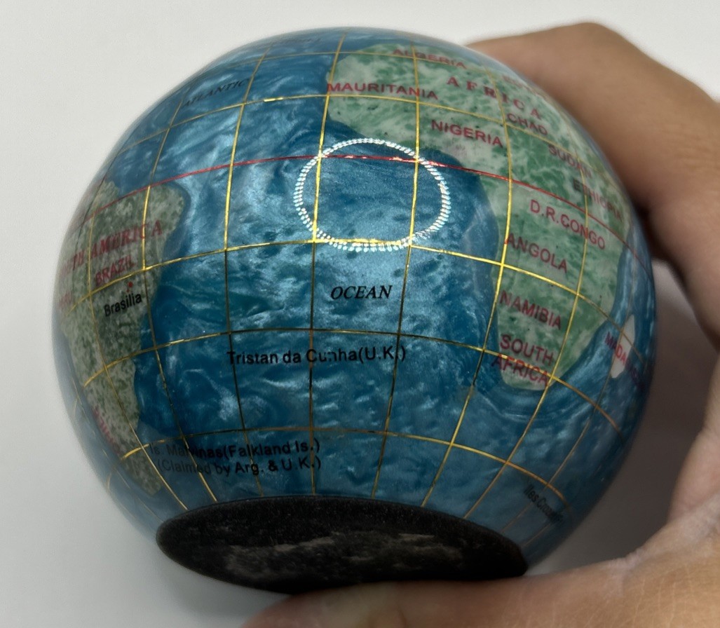 Gemstone Globe Blue