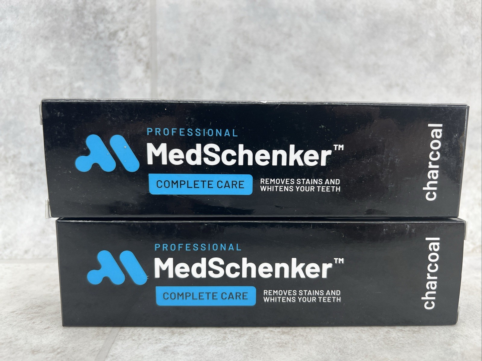 2 Pack! Professional Charcoal Toothpaste Complete Care Whitens Stains 4.24oz Ea