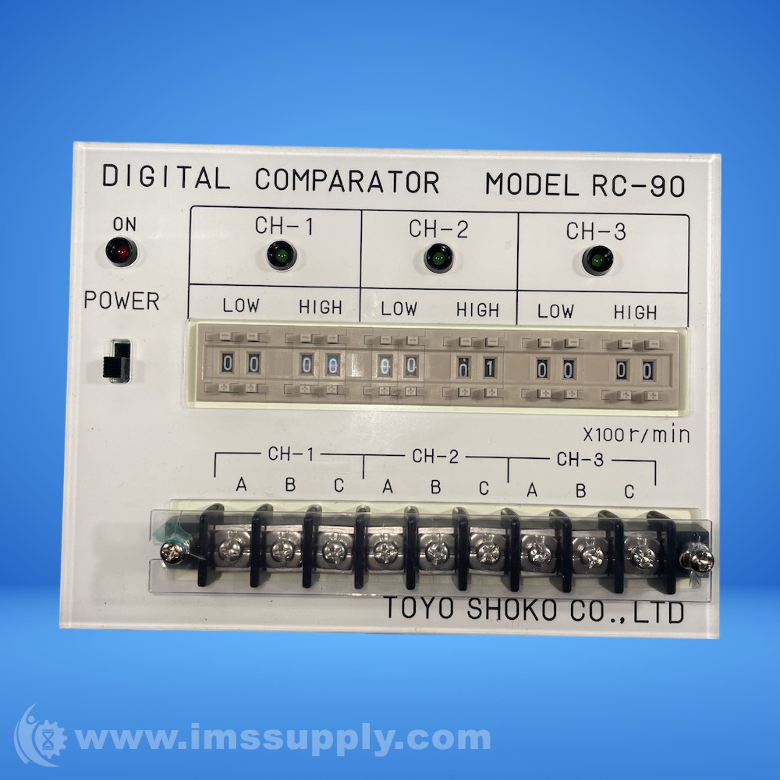 Toyo Shoko RC-90 Digital Comparator 7102