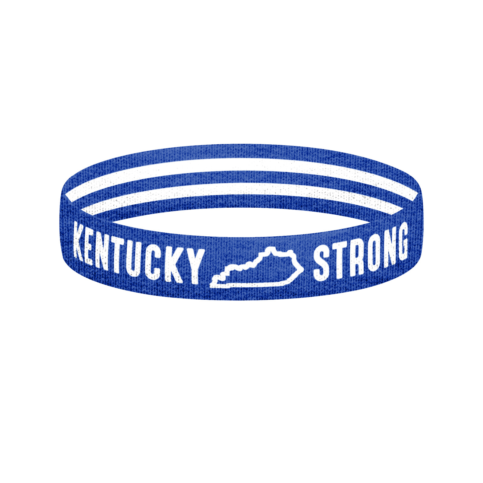 Reversible Kentucky Strong Wristband Bracelet Kentucky Bracelet