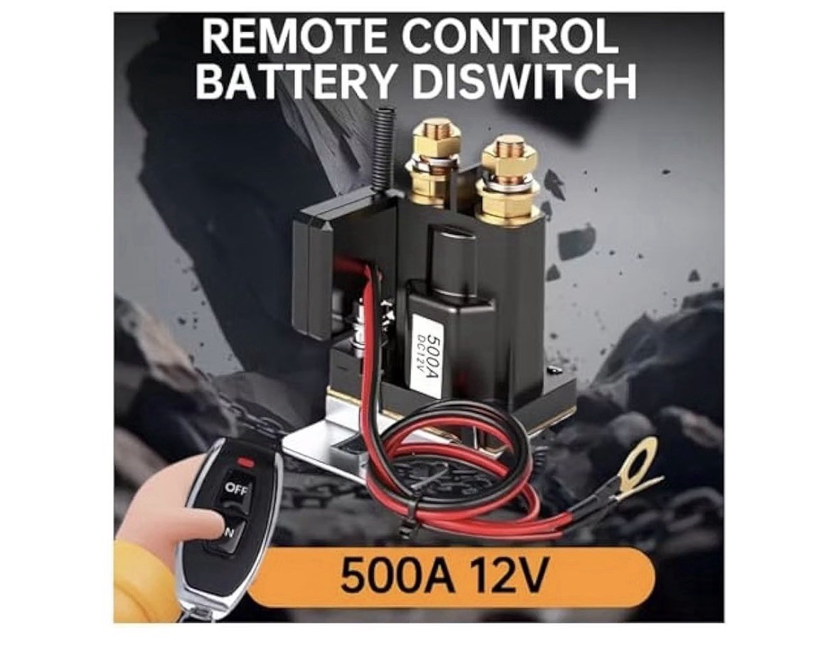 NEW Generic Wireless Remote Control Battery Relay Switch Car Starter Universal