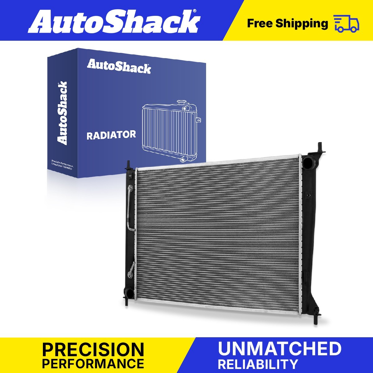 Radiator for Kia, Soul 2010-2011, L4 1.6L 2.0L