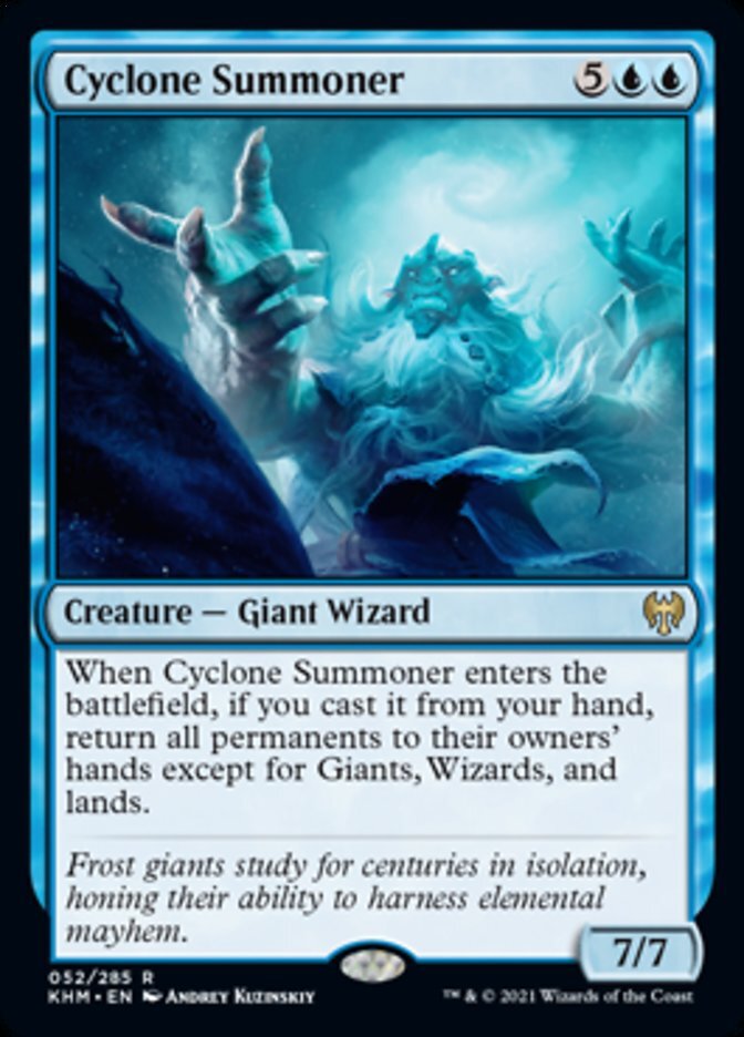 Cyclone Summoner [Kaldheim] Magic MTG
