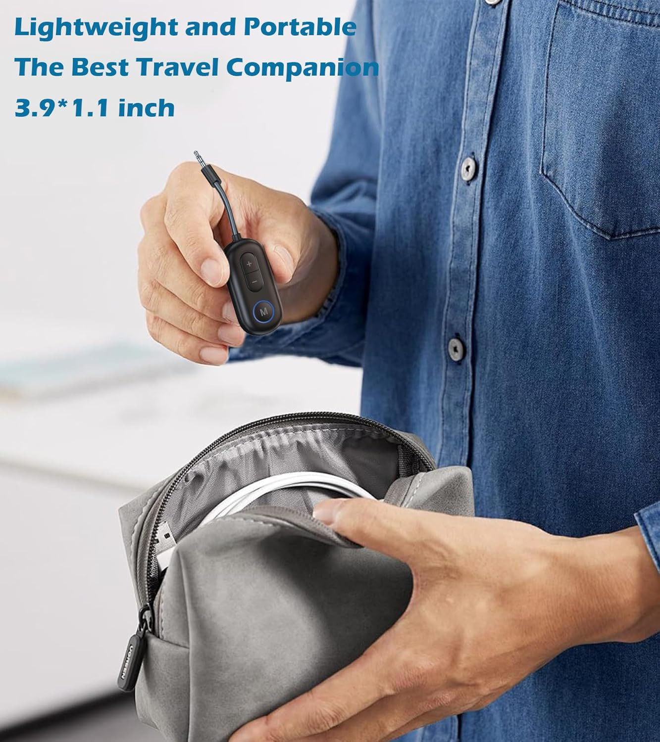 Airplane Bluetooth Adapter for Headphones, Bluetooth Transmitter for TV