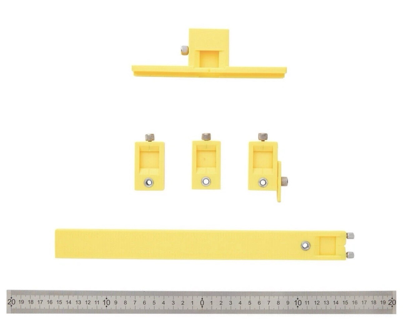 Cabinet Hardware Jig Adj. Punch Locator Handle Template Tools Drill Guide (C)