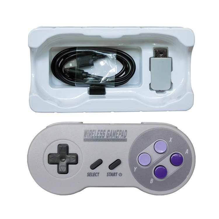For Super SNES Classic Mini Game Console USB Wireless Gamepad Controller 1pc/2pc