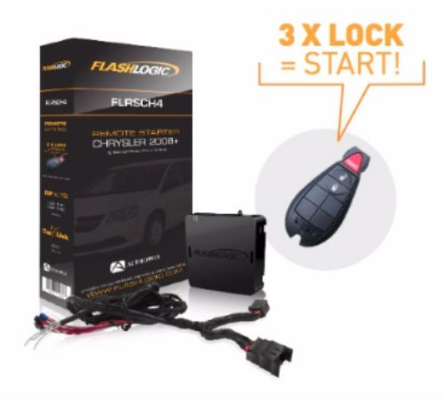 FLASHLOGIC ADD-ON REMOTE START FOR DODGE RAM 1500 2009 EASY INSTALL