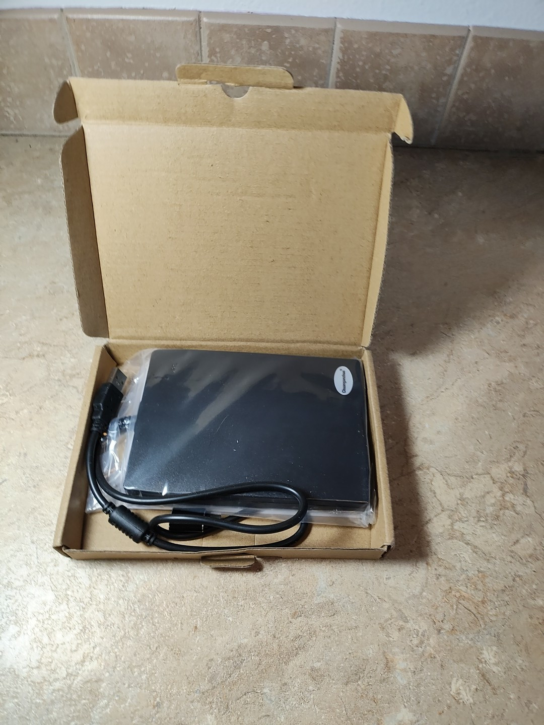 Chuanganzhuo Floppy Disk Drive Reader 3.5 inch External USB 2.0 Floppy Diskette