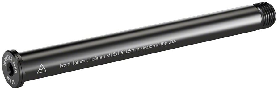 Front Thru Axle - Wheels Manufacturing Front Thru Axle - M15 x 1.5 x 9, 158mm -