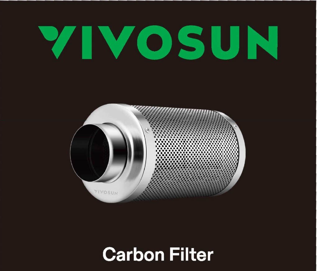 Vivosun 6"x16" Carbon Filter (vsv-cfs6) 6" x 16"