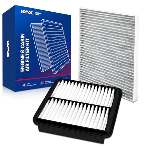 Engine & Cabin Air Filter Kit, Replacement for Kia Forte 2010 CA10470&CF10709