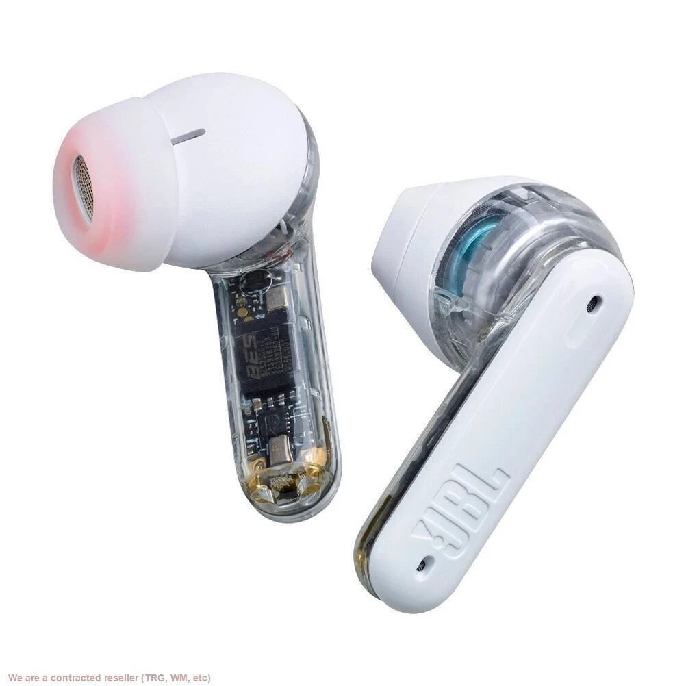 JBL Tune Flex True Wireless Bluetooth Noise Cancelling Earbuds - Ghost White