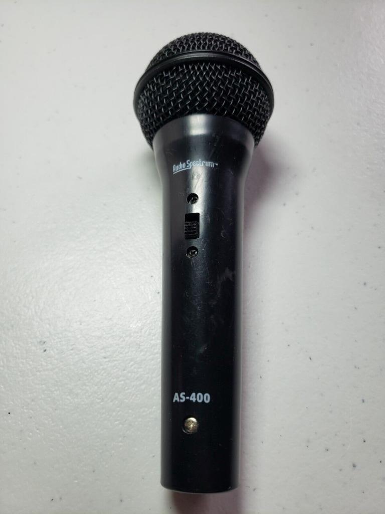 Audio Spectrum AS-400 Microphone Black
