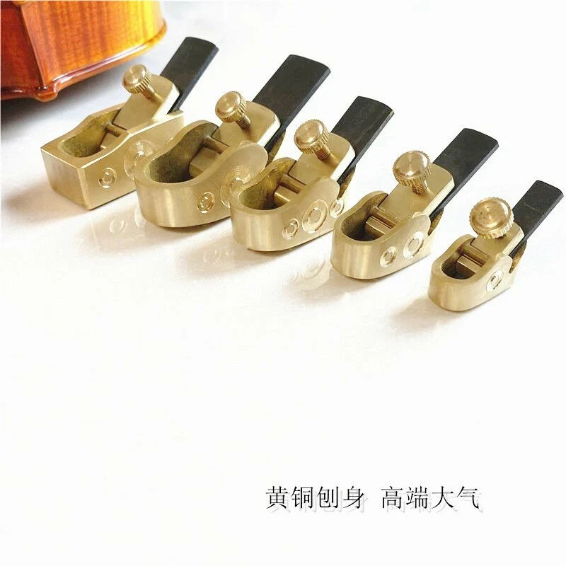 1pcs Violin making tool, Different size mini brass planee woodworking planer