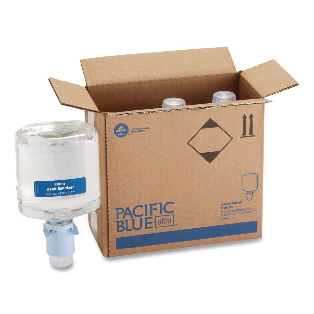 Georgia Pacific Professional 43337 Pacific Blue Hand Sanitizer (3/CT) New