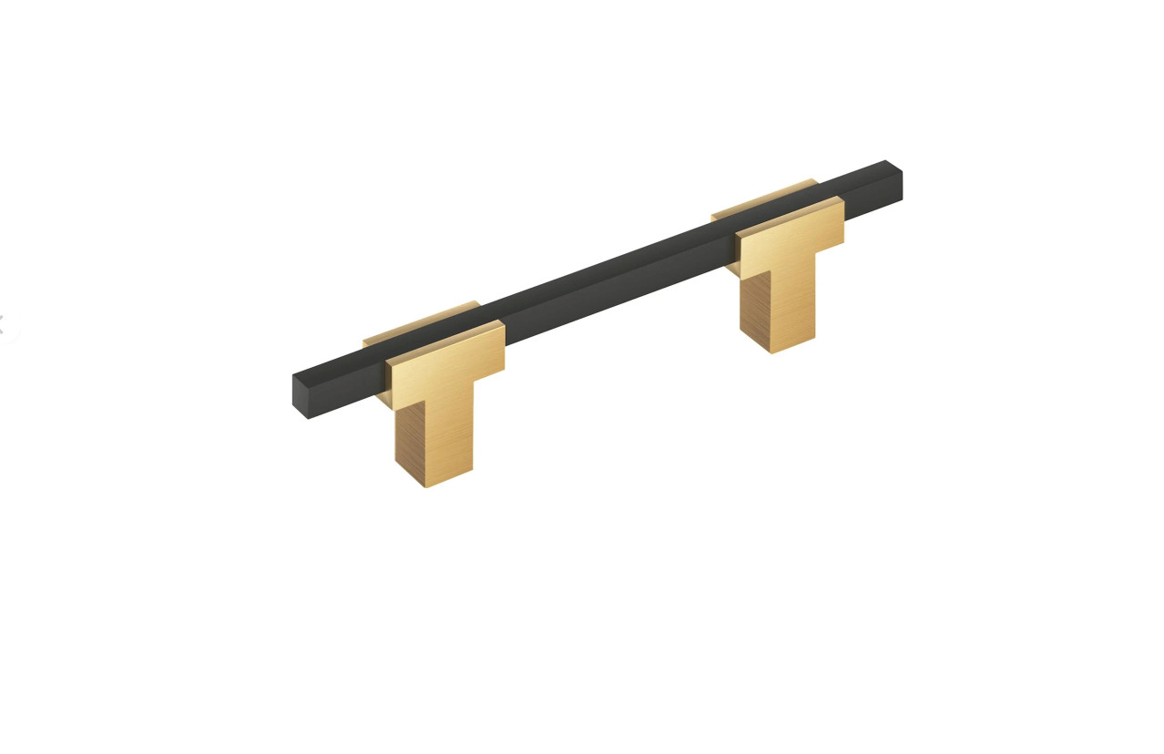 Amerock BP77896CZMB Urbanite 3-3/4 Inch Center to Center
